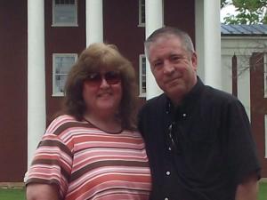 Angie and I at Washington and Lee University in Lexington, Virginia.
